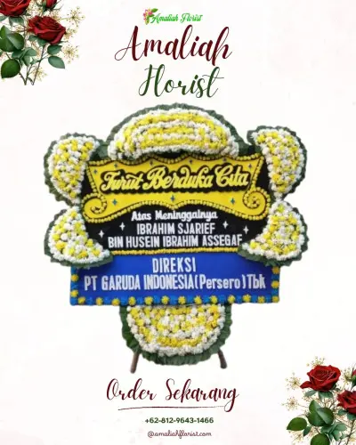 Papan Bunga Duka di Padangsari